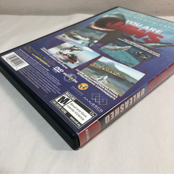 Jaws Unleashed (Sony PlayStation 2, 2006) PS2 Complete Tested - Picture 5 of 6